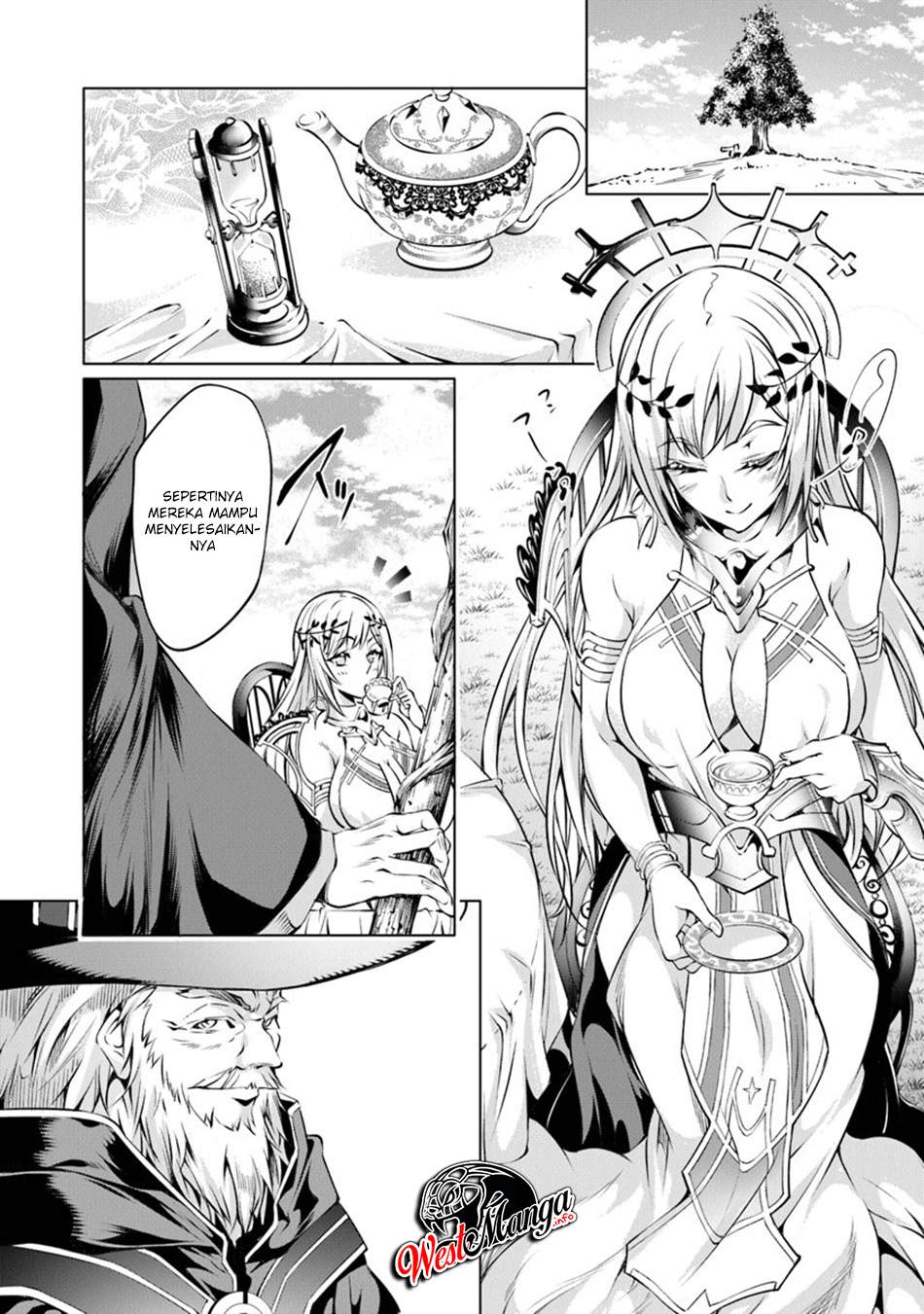 Kamigami ni Sodaterare Shimo no, Saikyou to Naru chapter 4